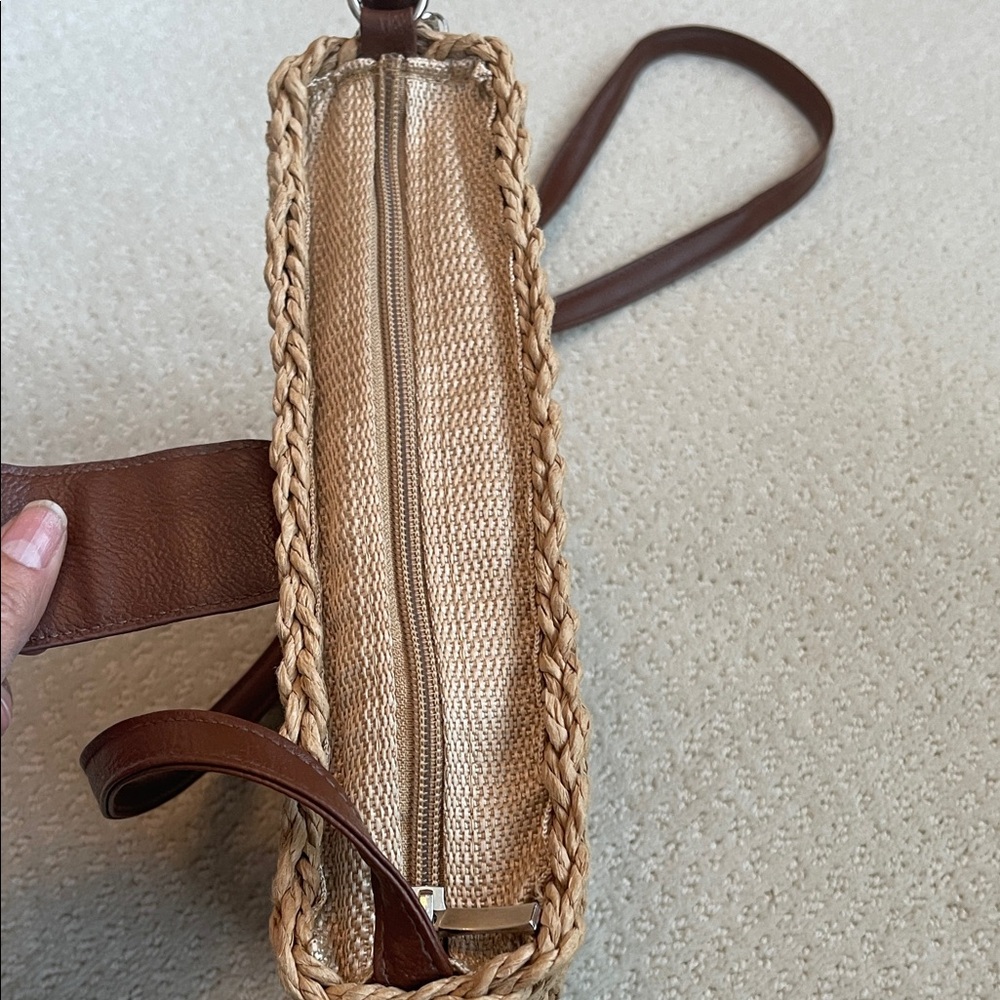 Straw shoulder purse - Picture 7 of 8